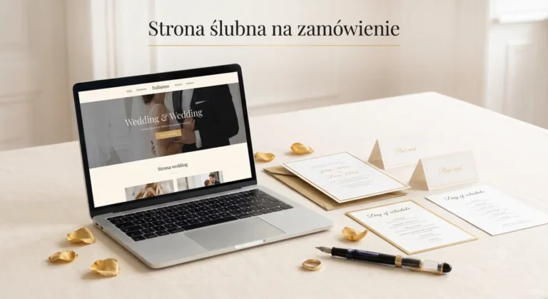 Kto zrobi stronę ślubną za&nbsp;Was?